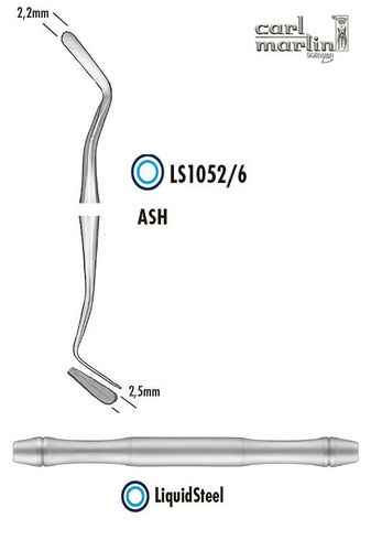 LS1052/6 ESPATULA ASH 2,2/2,5mm  LIQUIDSTEEL CARL MARTIN