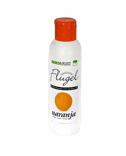 Flugel fluor dental 1,23% sabor Naranja 1L Dentaflux