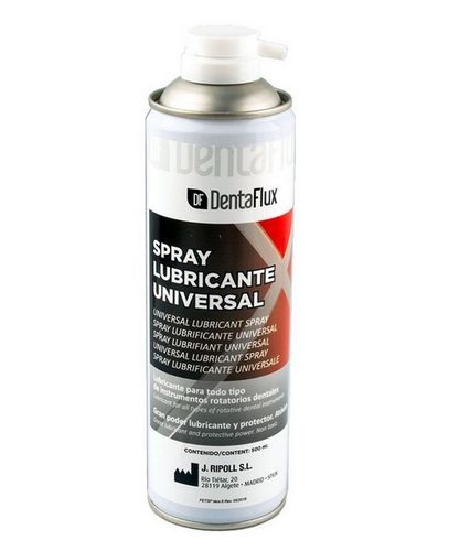 Spray Lubricante Universal 500ml Dentaflux rotatorio