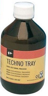 TECHNO TRAY-P LIQUIDO 300ml ACRILICO DENTAL CUBETAS
