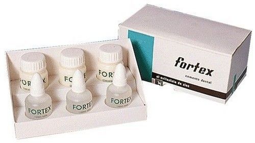 Fortex Kit Triple 3x(100gr + 30ml) Cemento Oxifosfato Zinc