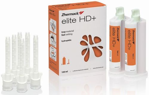 ELITE HD+ TRAY MATERIAL FAST 2x50ml SILICONA ZHERMACK