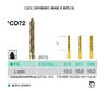 FRESAS TURBINA BUSCH FG CD72 COOL DIAMANT