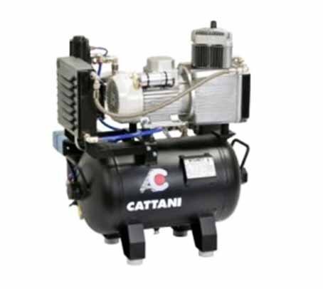 Compresor Cattani AC100 1 Cilindro con secador 230V