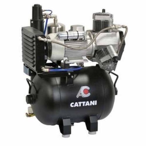 Compresor Cattani AC300 3 cilindros con secador 230V
