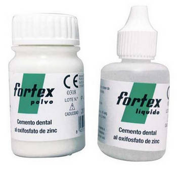 Fortex Kit 100 gr + 30 ml Cemento Oxifosfato Zinc