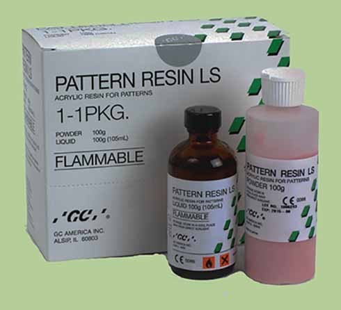 Pattern Resin LS Kit 100gr + 105ml GC Acrilico Calcinable