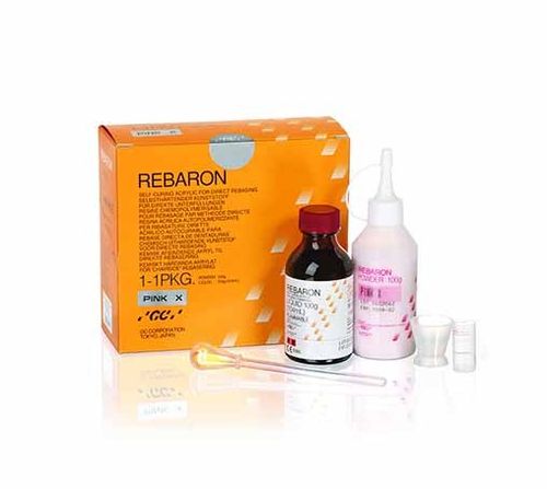 Rebaron 3 rebase dental definitivo GC 100gr+104ml