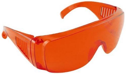 Gafas Dentamerica de proteccion luz halogena Naranja