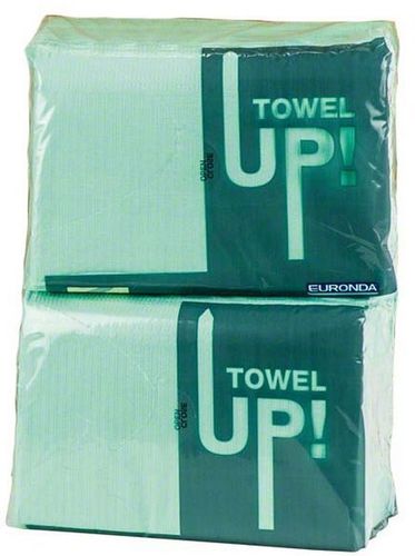 Servilletas Monoart Towel Up Verde 500U Euronda
