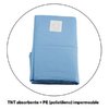 Talla Esteril Impermeable Absorbente Azul 75x90cm 50U Omnia 12.T1354
