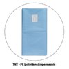 Talla Esteril Impermeable Azul 50x75cm 100U Omnia 12.T4386