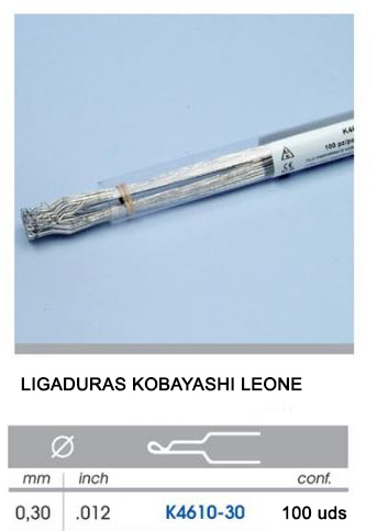 LIGADURA LARGA PREFOR KOBAYASHI 0.30 mm LEONE 100U