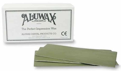 Aluwax Denture cera dental en planchas 420gr