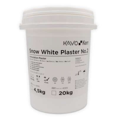 YESO SNOW WHITE PLASTER BLANCO 1 Kg KERR