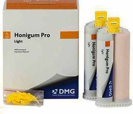 Honigum Pro Light 2x50ml  + 10 Puntas Mezcla DMG