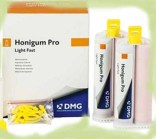 Honigum Pro Light Fast 8x50ml + 40 puntas DMG