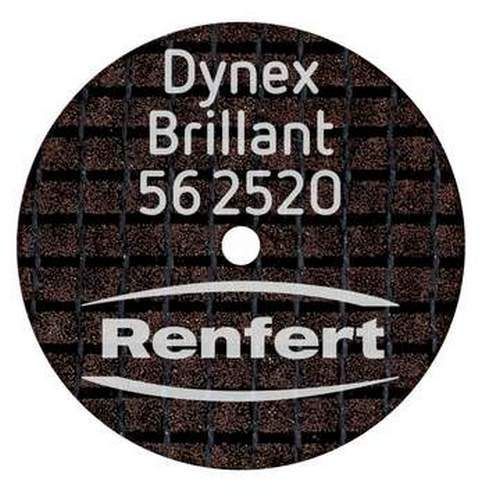 DISCOS CORTE DYNEX BRILLANT 20x0,25mm RENFERT 10U 562520