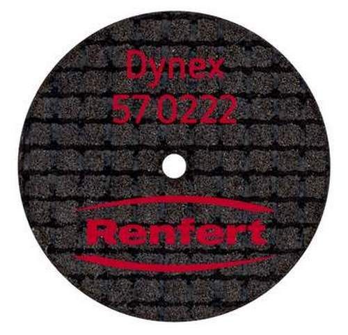 DISCOS CORTE DYNEX 22x0,20mm RENFERT 20U 570222