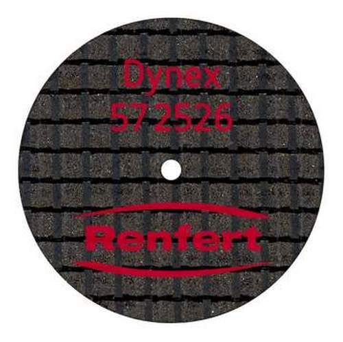 DISCOS CORTE DYNEX 26x0,25mm RENFERT 20U 572526