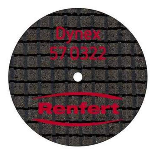 DISCOS CORTE DYNEX 22x0,30mm RENFERT 20U 570322