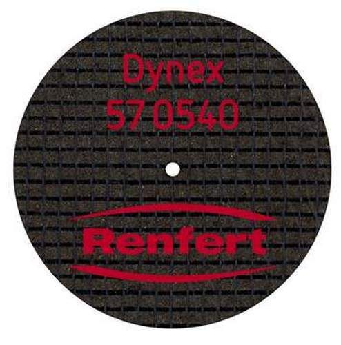 DISCOS CORTE DYNEX 40x0,50mm RENFERT 20U 570540