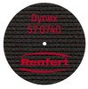 DISCOS CORTE DYNEX 40x0,70mm RENFERT 20U 570740