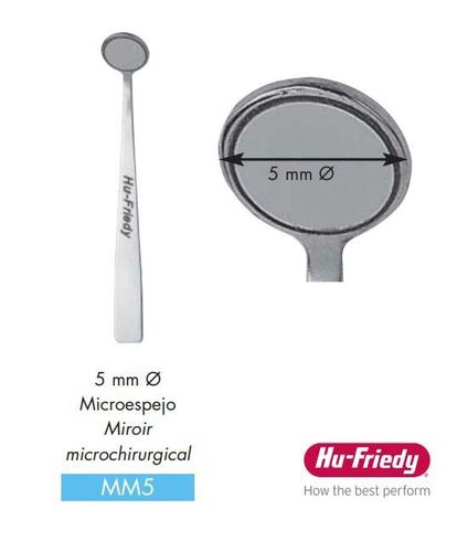 MM5 ESPEJO MICROCIRUGIA diámetro 5mm HU-FRIEDY