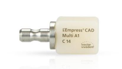 IPS EMPRESS CAD MULTI para CEREC/inlab tamaño C14 5 bloques