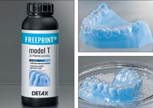 FREEPRINT MODEL T resina fotopolimerizable  impresión 3D de modelos huecos