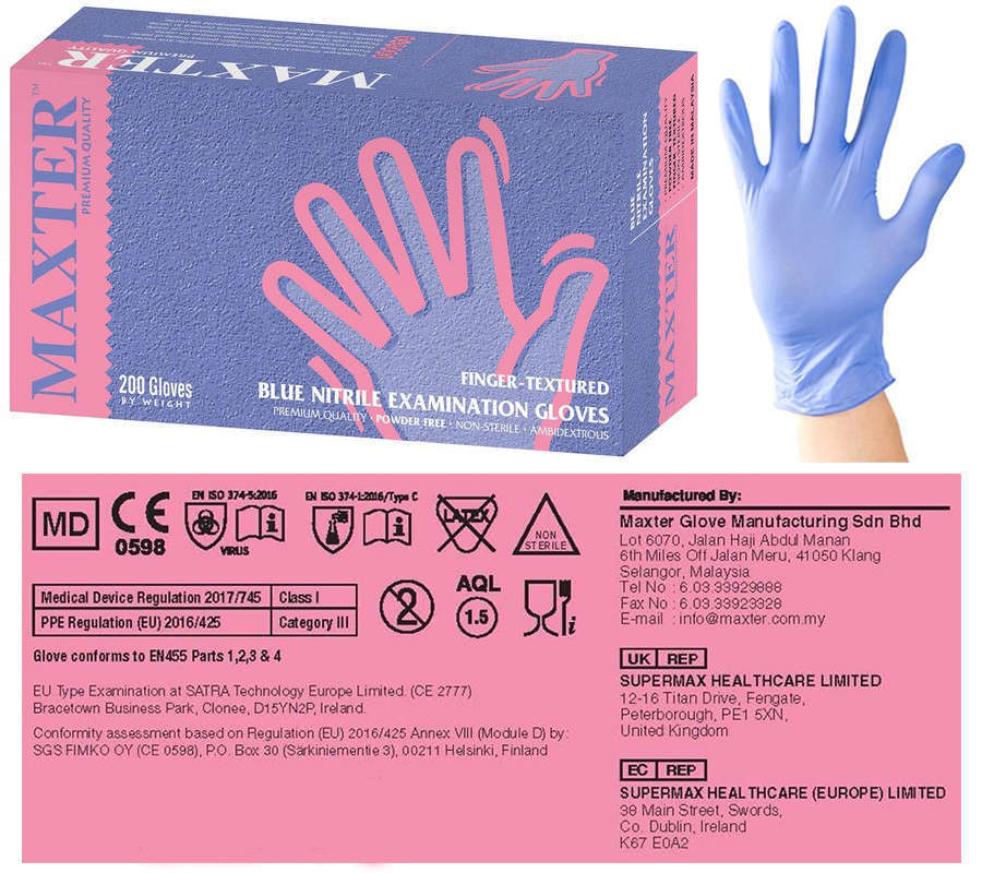polvere libre talla L 100 guantes de seguridad de tipo strato cuenta con fresa de Ampri 